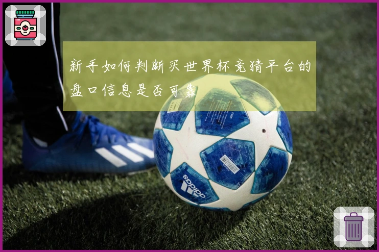 新手如何判断买世界杯竞猜平台的盘口信息是否可靠