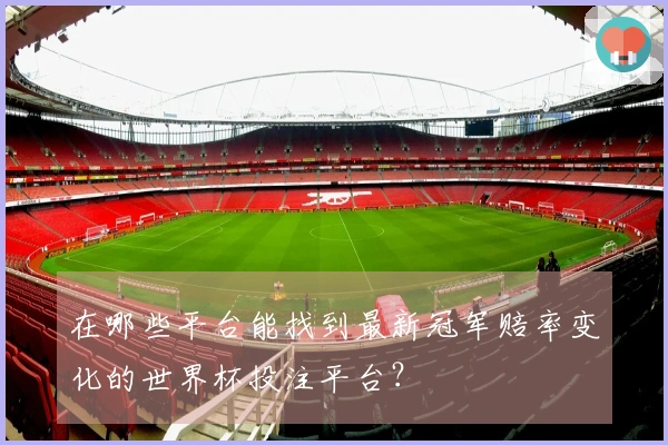 在哪些平台能找到最新冠军赔率变化的世界杯投注平台？